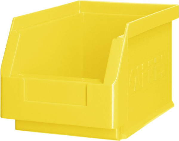 Boîte de rangement ouverte RAU - jaune, 140x130x230 mm, 09-SL3.jaune