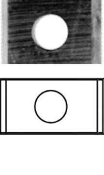 Couteau pliant Edessö HW, 9,6x12x1,5 mm, 1790961215