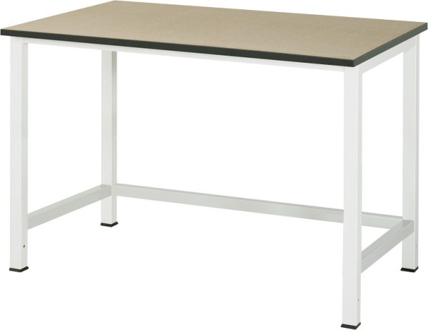 Table de travail RAU série 900, plan de travail en MDF, 1250x825x800 mm, 03-900-1-F22-12.12