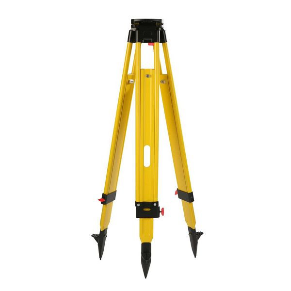 Trépied en bois lourd NESTLE, design de qualité, 93-168cm, tête en aluminium, autobloquant, 13704000