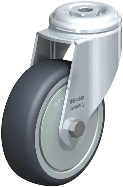 Bedrunka+Hirth roulette pivotante sans frein Ø 100 mm, maxmobile 1, 04ML100