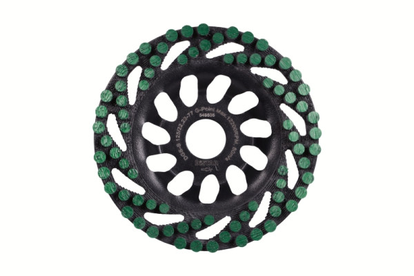 Meule boisseau Distar DGS-S 125/22,23-77 Green Point, 11127048020