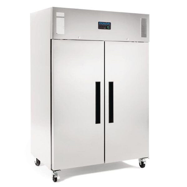 Congélateur Polar inox 1200L, G595