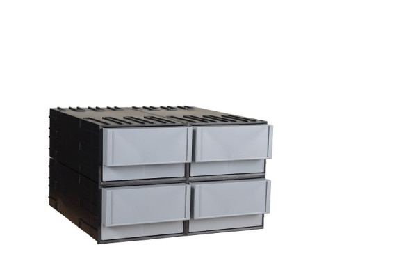 Plastipol-Scheu S 70 COMBIBOX ASSORTIMENT GRIS, 322mm x 344.5mm, 22S70016