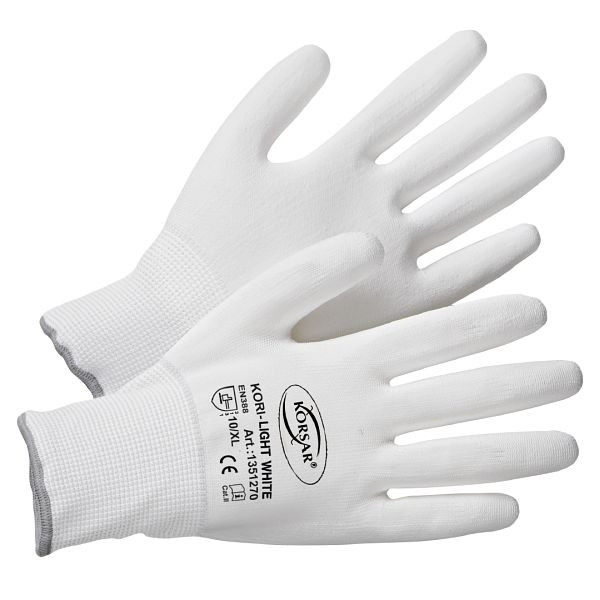 Korsar Kori-Light blanc, lot de 12 paires, taille: 8, 1351270008