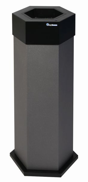 collecteur de déchets intelligent Blunt Sixco 1, fer mica DB 703, 830x325x375 mm (HxLxP), 565-045-03
