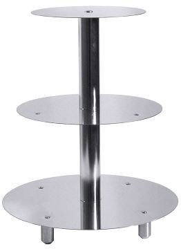 Présentoir à gâteaux à étages Contacto, 3 étages, 3236/003