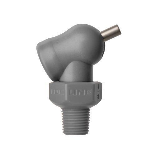 Loc-Line Hochdruckdüse XW 1/8", D=1,6mm, L=6,4mm, a=110° grau, L72041G