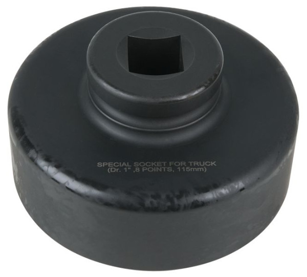 KS Tools Clé à écrou d'essieu 1", octogonale, courte, 115 mm, 460.3325