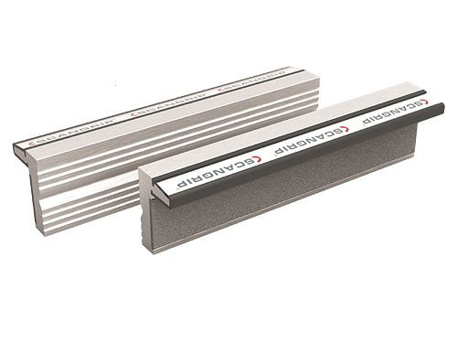 Bedrunka+Hirth Mâchoire de protection neutre, Magnetfix N pour largeur de mâchoire 140 mm, 03.06.0140