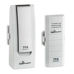 DOSTMANN WEATHERHUB Temperaturmonitor für Smartphones, Set 1, 5005-4001