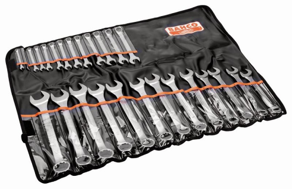 Jeu de clés mixtes Bahco, 26 pièces, en coffret plastique, 6-32 mm, 111M/26T