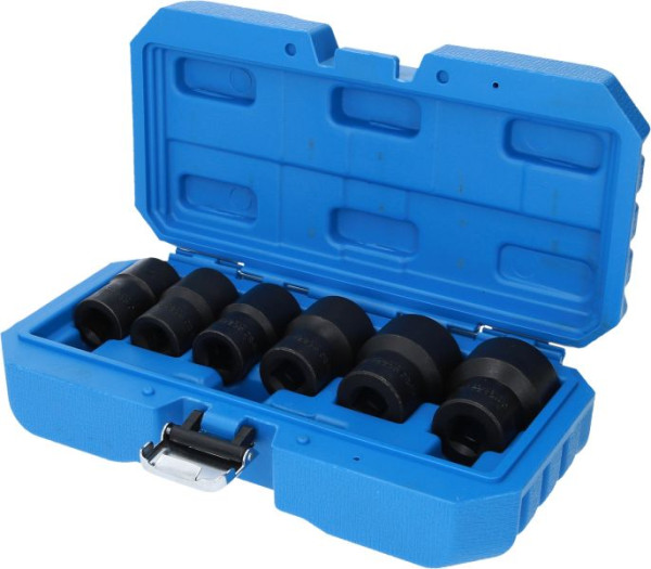 Brilliant Tools Jeu de douilles à profil spiralé 1/2", 7 pièces, 21 - 32 mm, BT026005