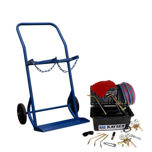 Kit complet ELMAG AUTOGEN - sans bouteilles de gaz, coffret de montage KE 17/5m - set / 20 l, 57275