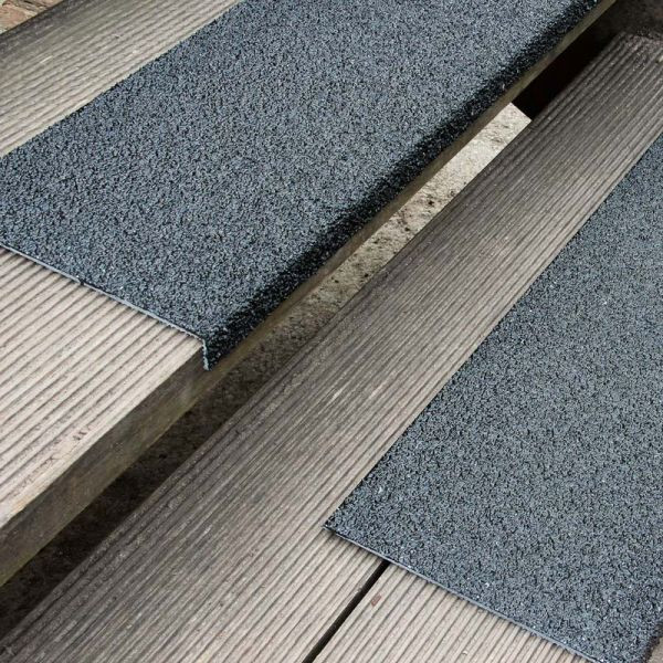 Pantalon de farine profil de bord antidérapant GRP extra fort noir 230x2500x30mm, GKXS2302500