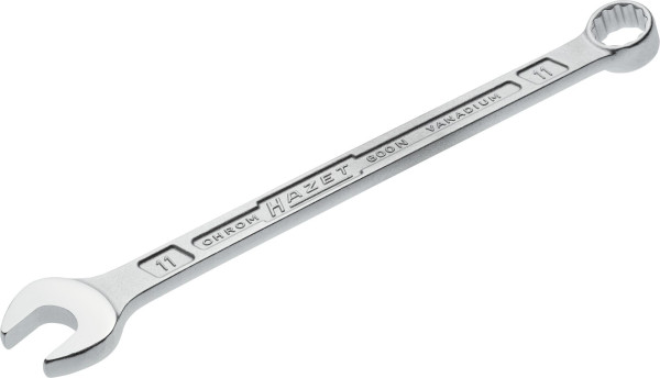 Clé mixte Hazet, profil de traction extérieur double hexagonal, 11 mm, 600N-11