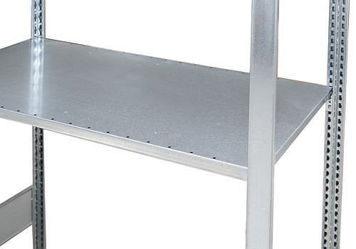 Étagère DENIOS comme niveau de stockage supplémentaire pour la palette d'étagères RPF 1060 / 2060, 199-608
