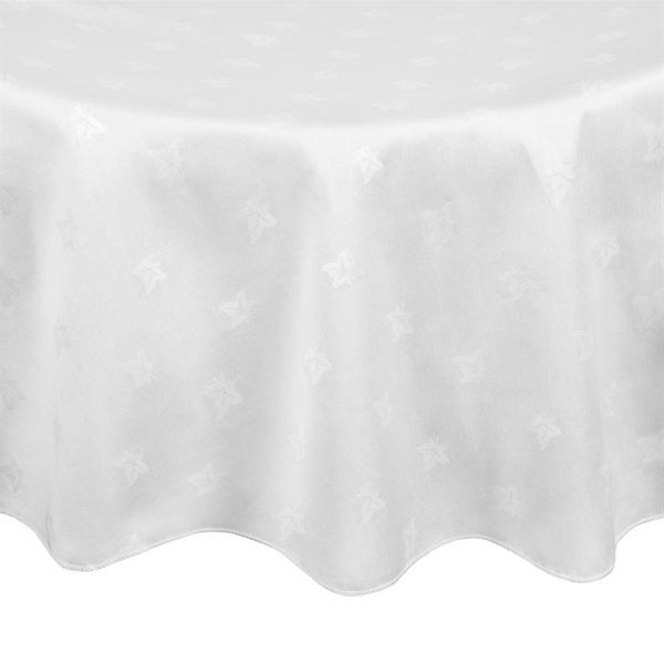 Mitre Luxury Luxor nappe ronde blanche 230cm, GW452