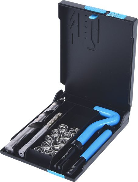 KS Tools kit de réparation de filetage en acier inoxydable M12x1,5x16,5 mm, 14 pièces, 150.6120