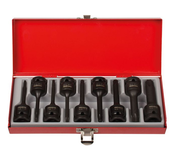 Projahn 1/2 "punch socket TX set 9 pièces T20 - T60, 3851