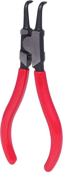 KS Tools Pince-étau pour bagues de verrouillage externes, coudée, 130mm, 500.1025
