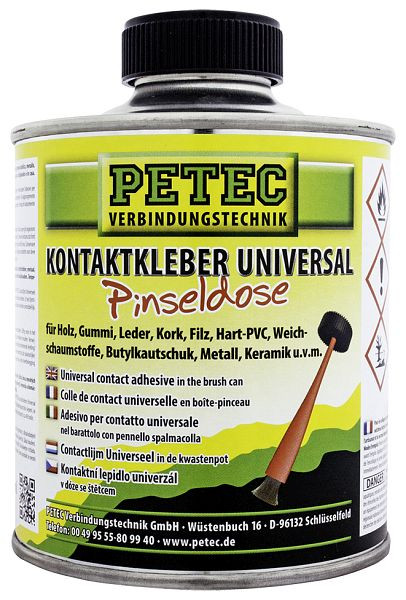 Colle de contact Petec, 350 ml, VE: 12 pièces, 93935