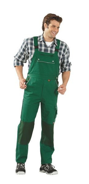 Salopette Planam Canvas 320, vert/vert, taille 24, 2131024