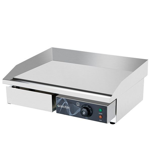 Plaque de gril électrique Vaiotec EASYLINE largeur 550 mm, surface de gril lisse, 11025