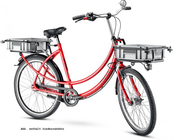 Vélo cargo Draisin TRAPORA XS, option de chargement de la version : Euronormbox, 500100201206-O-Euronormbox