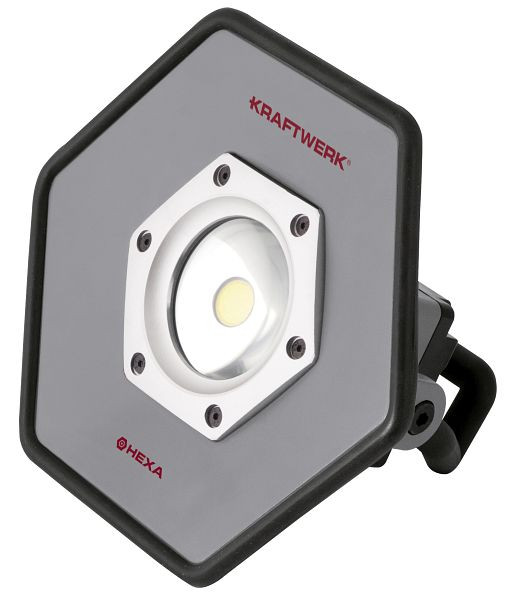 Lampe de travail LED Kraftwerk Hexa 2000 avec 20 watts, 32037
