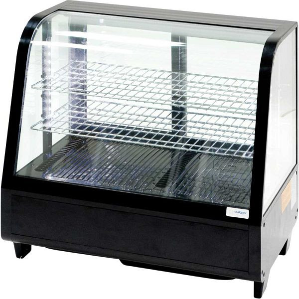 Comptoir frigorifique Stalgast SES6 avec éclairage LED, noir, dimensions 682 x 450 x 675 mm (LxPxH), KT0602100