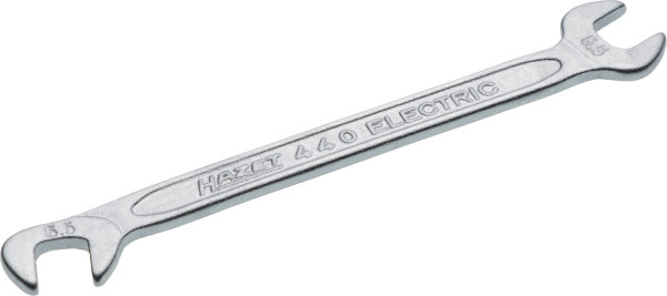 Clé à fourche double Hazet, profil hexagonal extérieur, 5,5 mm, 440-5.5
