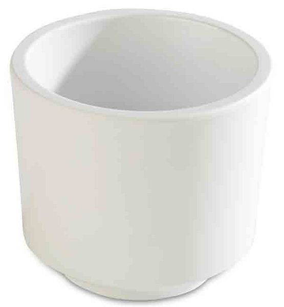 APS Bento Box -ASIA PLUS-, Ø 7,5 cm, hauteur : 6,5 cm, mélamine, intérieur : blanc, brillant, extérieur : blanc, mat, 15462