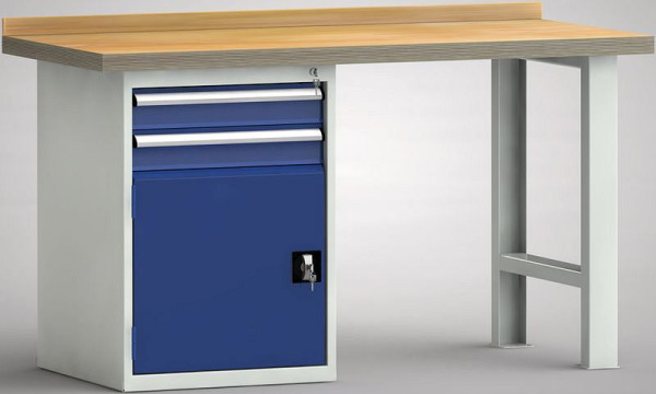 Etabli standard KLW - 1500 x 700 x 840 mm L x P x H, WS515N-1500M40-E1900