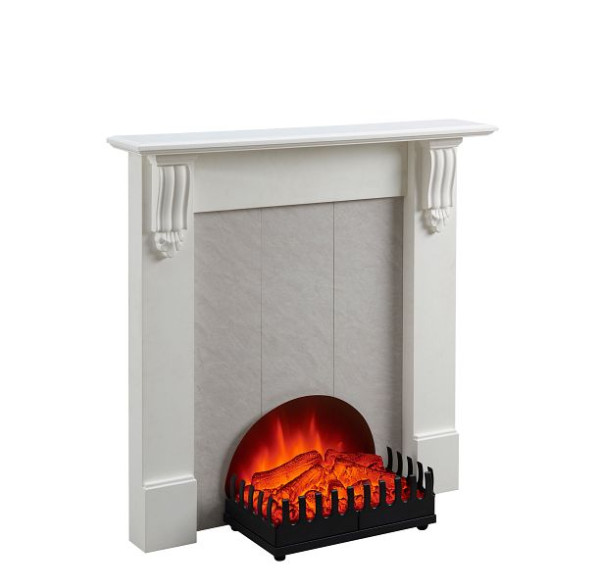 Cheminée électrique RICHEN Florence, blanche, EF361C-MT361A