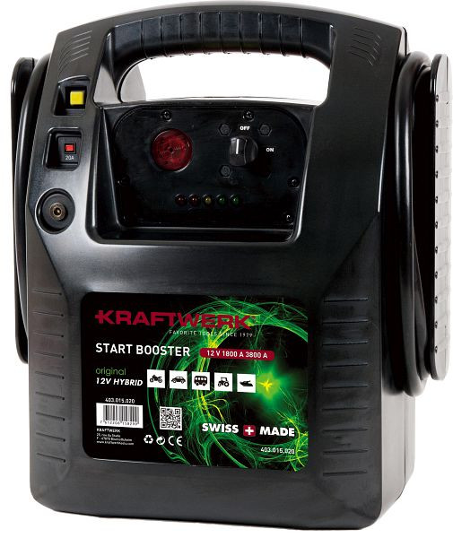 Booster de démarrage hybride Kraftwerk 12V, 403.015.020