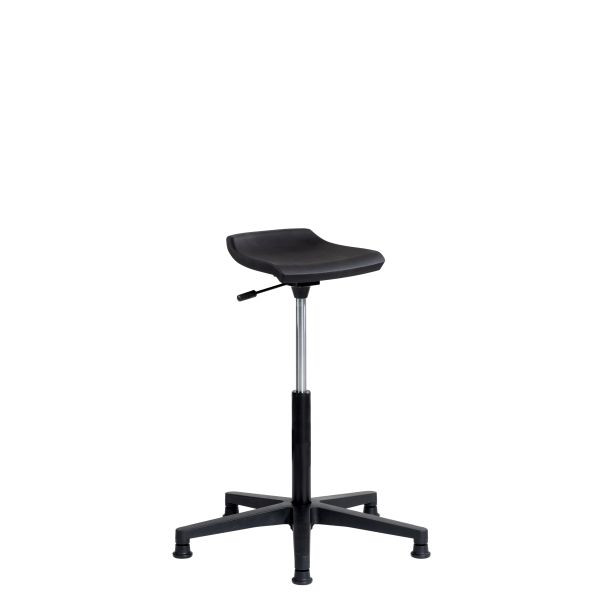 Aide à la verticalisation SOFAME ERGOSLIM avec patins, hauteur d'assise 58-84 cm, piètement en polyamide, mécanisme simple, W050100014