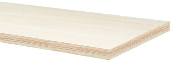 Planche de bois Kunzer 680 x 463 x 36 mm, WES26