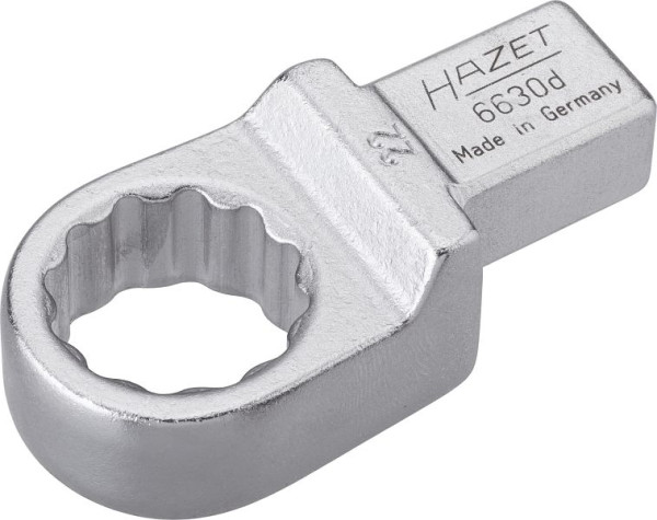 Clé polygonale à insert Hazet, insert carré 14 x 18 mm, profil de traction double hexagonal externe, 22 mm, 6630D-22