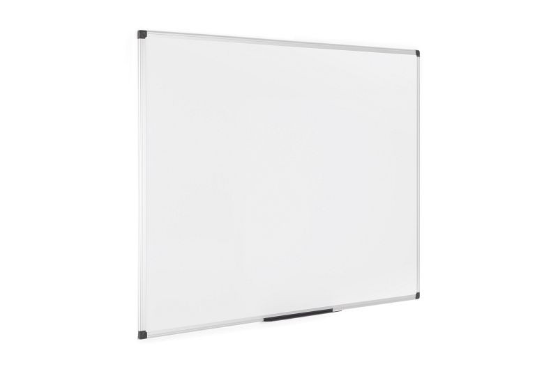 Tableau blanc magnétique Bi-Office Maya avec dos en métal 120x90cm, MA0515170