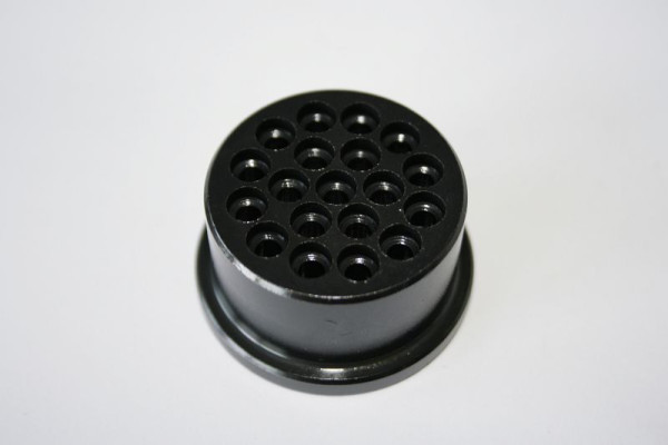Porte-aiguille ELMAG pour 19 pièces d'aiguilles 3mm (n°25) pour détartreur à aiguilles DL EPS 241, 44830