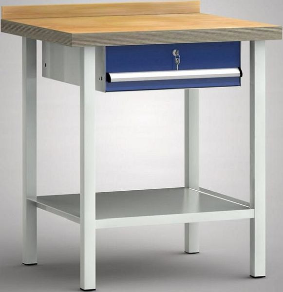 Etabli standard KLW - 750 x 700 x 840 mm L x P x H, WS005N-0750M40-E7003