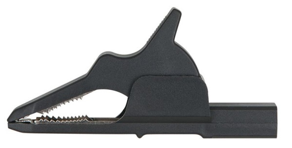 KS Tools Prise d'entrée 4,0 mm sur pince crocodile étroite, noire, 150.1679