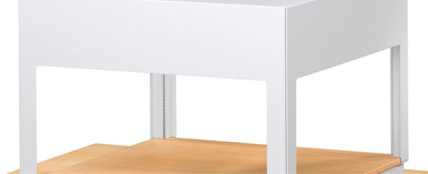 Porte-dessin ANKE; RAL 7035; pour établi de groupe carré, longueur latérale 850 mm; pour modèle 454 VG, 903.822