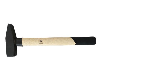VaGo-Tools marteau de serrurier manche en bois 300 g protection de manche de marteau de serrurier, 233-103-1_bv