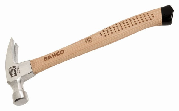 Marteau bahco avec manche en hickory, tête 567g avec griffe droite, 427S-20