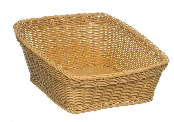 Panier système APS, 50 x 40 cm, hauteur : 25 / 14 cm, polypropylène, beige clair, -PROFI LINE-, 50400