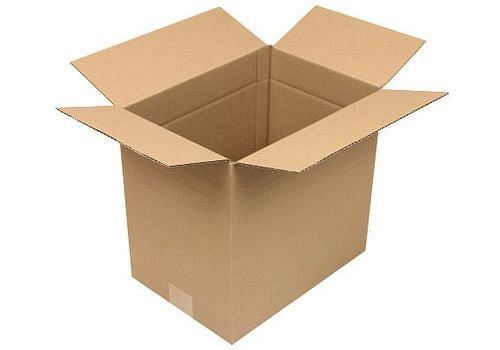 Boîte pliante en carton ondulé TransPak 1 paroi, dimensions intérieures 305 x 215 x 290 mm, format A4, qualité 1.20B, paquet de 50, 299249