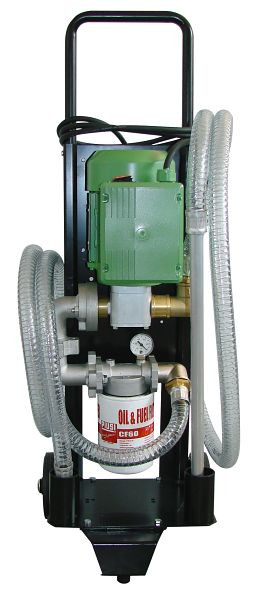 ZUWA MobilFil UNISTAR-B, système mobile de filtration et de transfert de gasoil/huile, 120667
