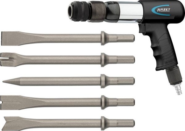 Jeu de marteaux burineurs Hazet, nombre d'outils : 6, 9035H/6